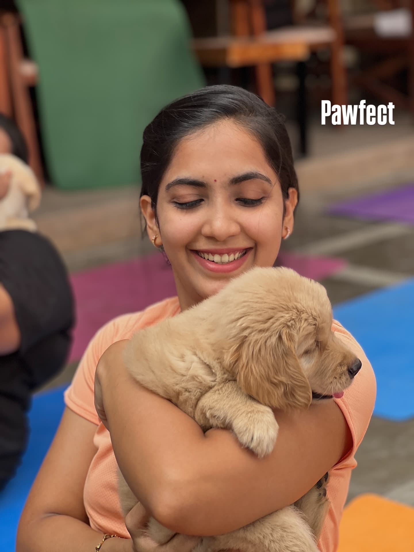 VALENTINES PUPPY YOGA | Slide 1